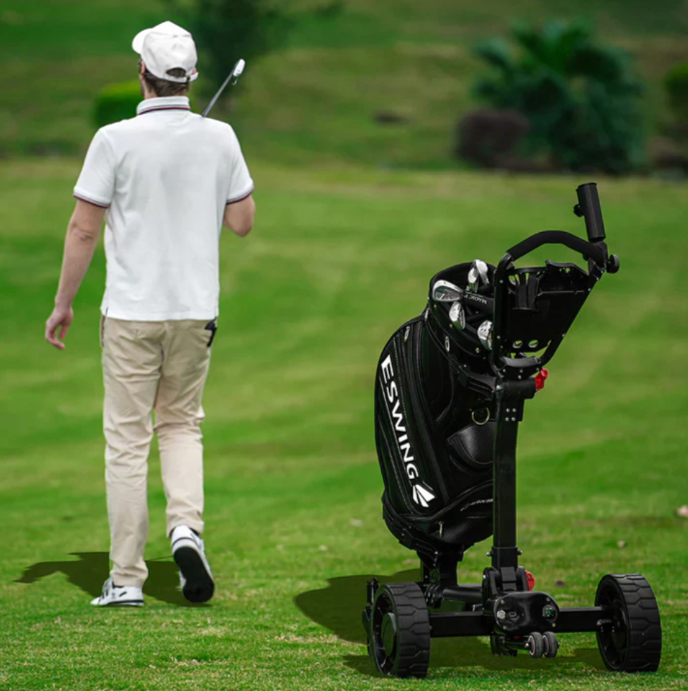 NEXRIDE Golf Follow E-Trundler T3 | Bluetooth, Remote Control, Follow - Electric Golf Trundler NZ