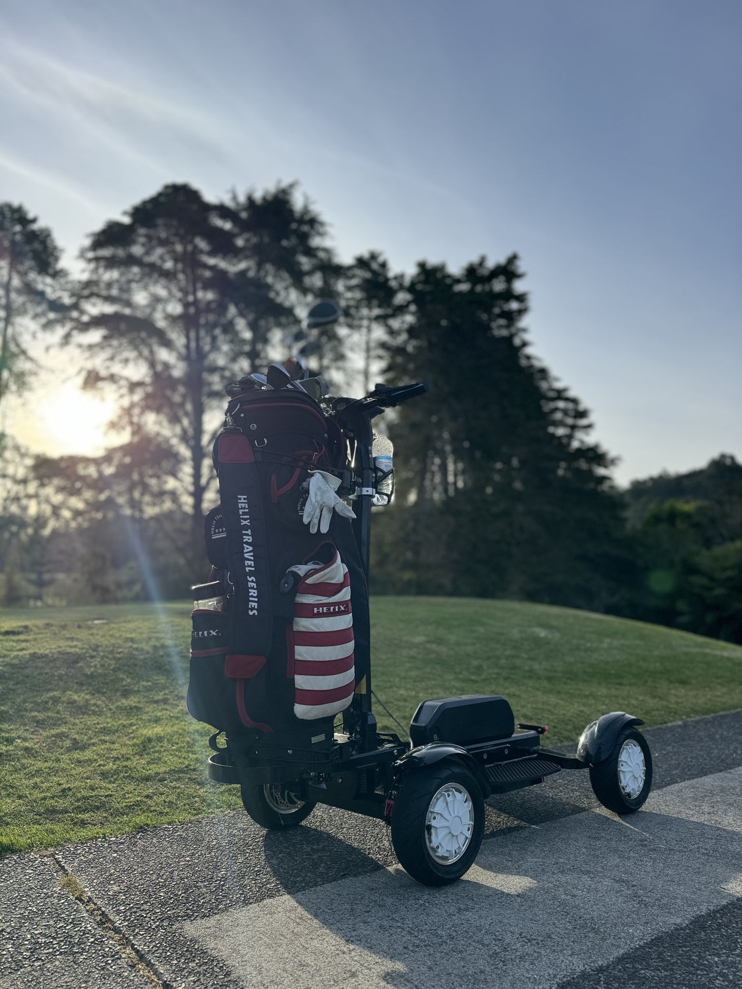Nexride M13X Golf Scooter – Foldable Electric Golf Cart NZ | 18+ Holes per Charge