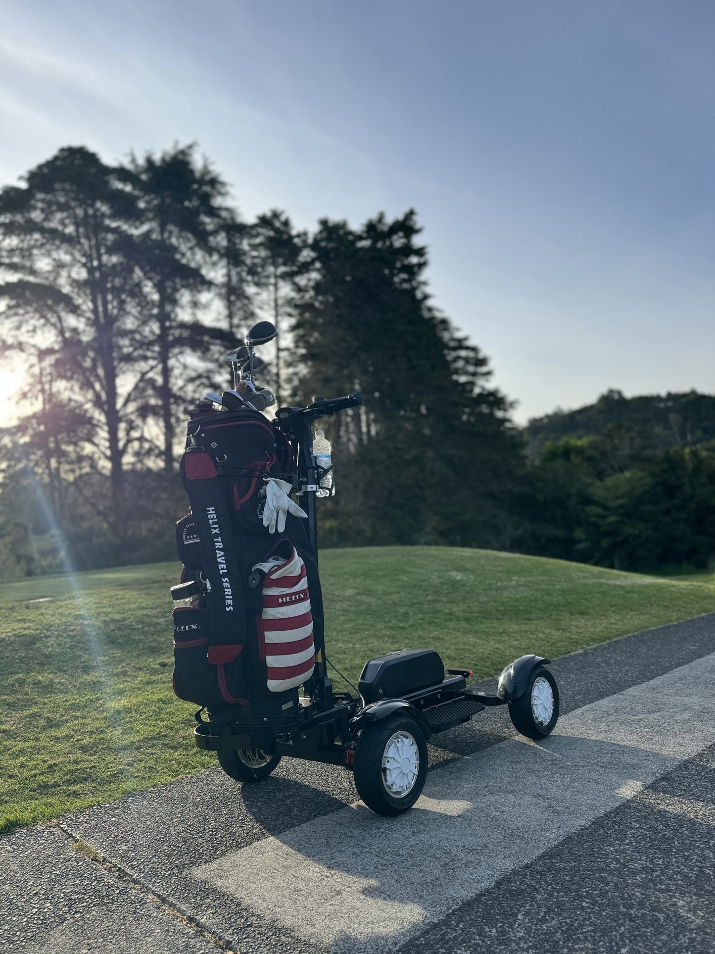 Nexride M13X Golf Scooter – Foldable Electric Golf Cart NZ | 18+ Holes per Charge