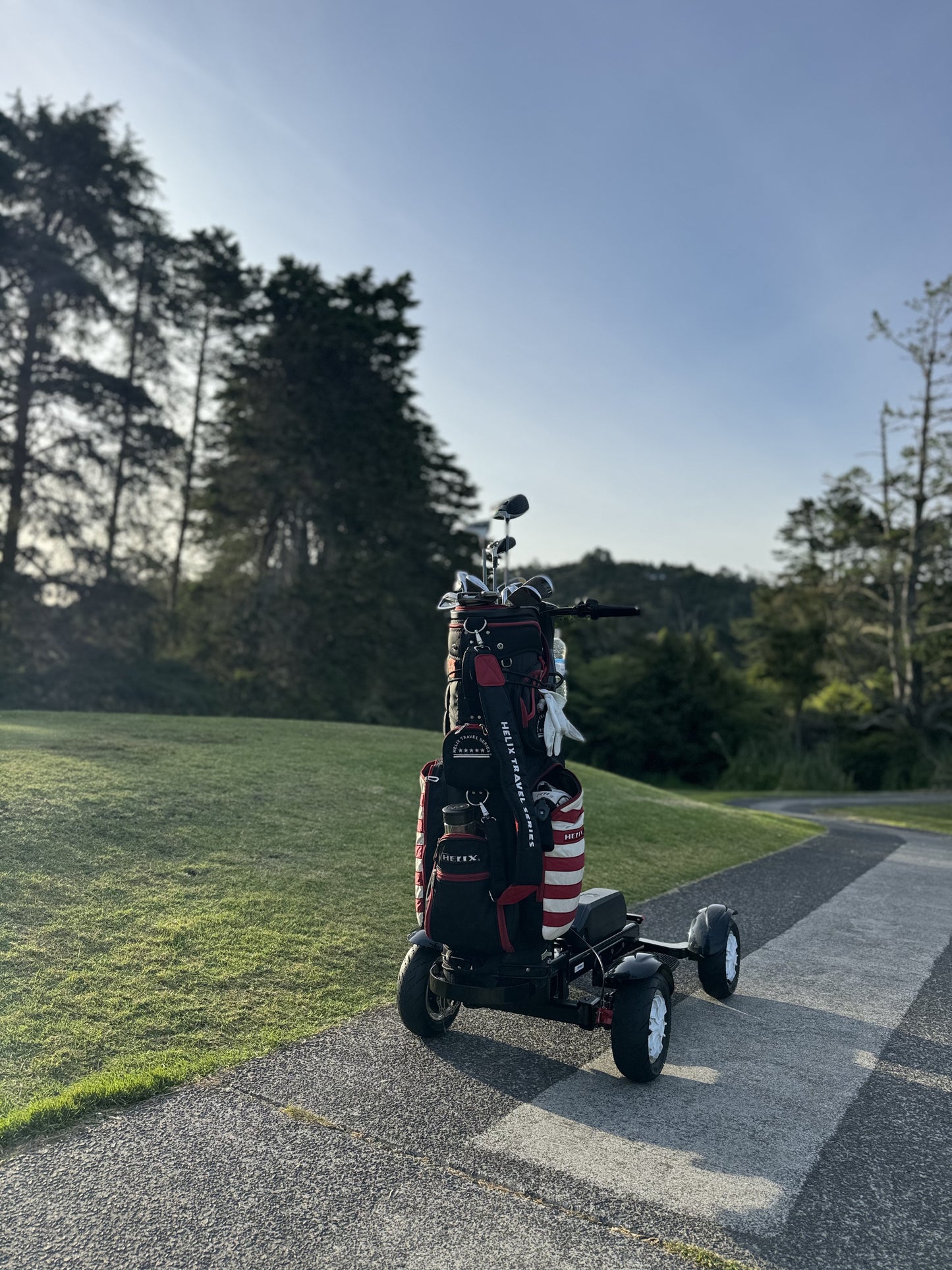 Nexride M13X Golf Scooter – Foldable Electric Golf Cart NZ | 18+ Holes per Charge