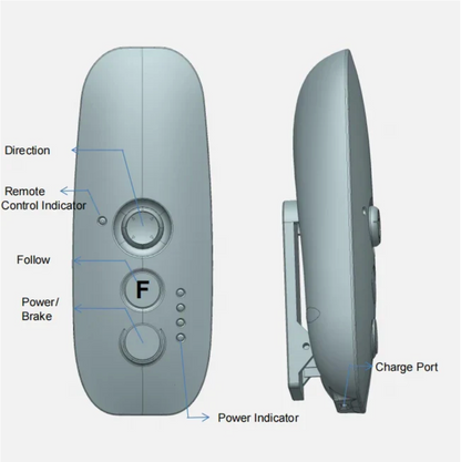NEXRIDE Golf Follow E-Trundler T3 | Bluetooth, Remote Control, Follow - Electric Golf Trundler NZ