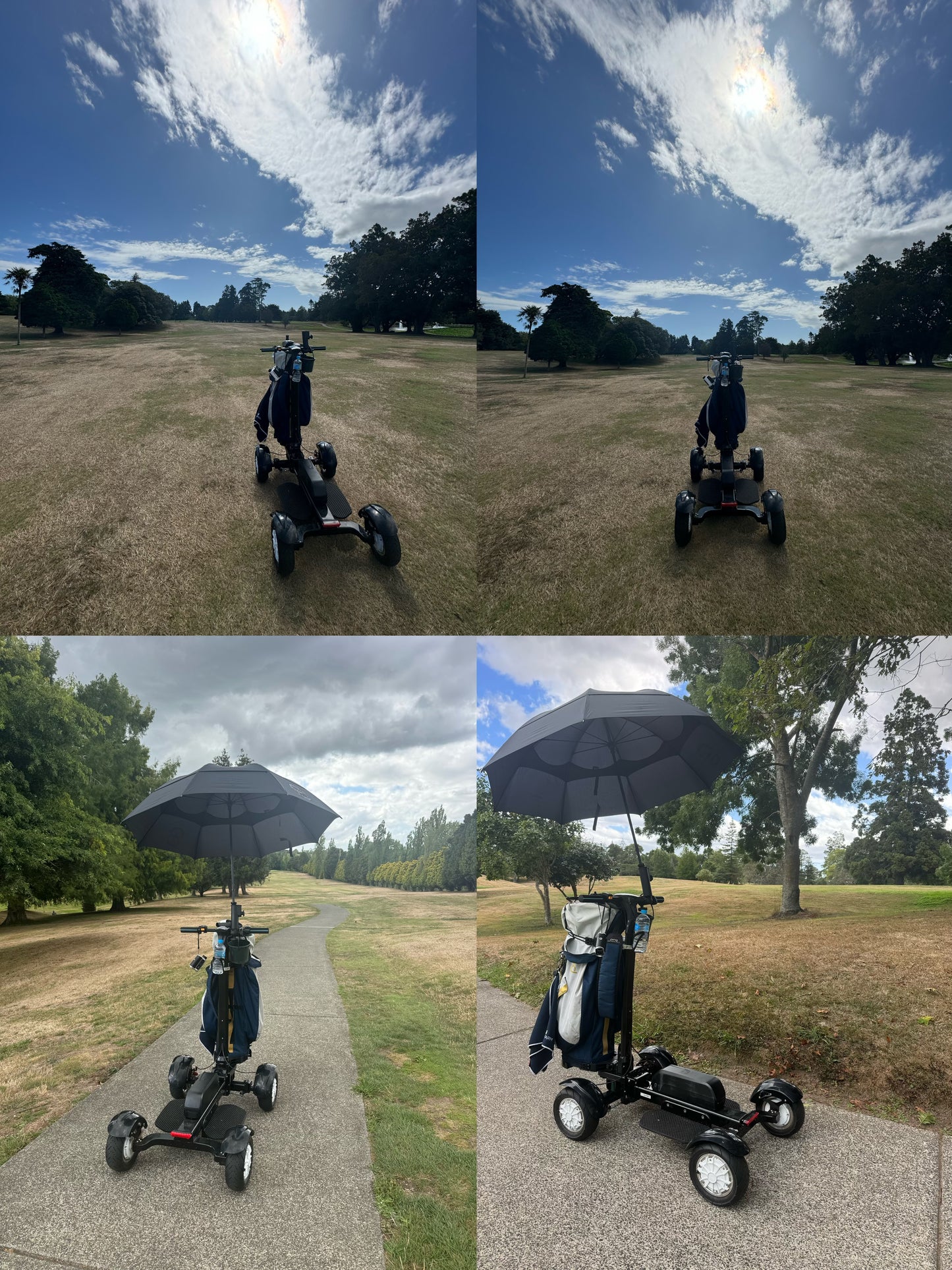 Nexride M13X Golf Scooter – Foldable Electric Golf Cart NZ | 18+ Holes per Charge